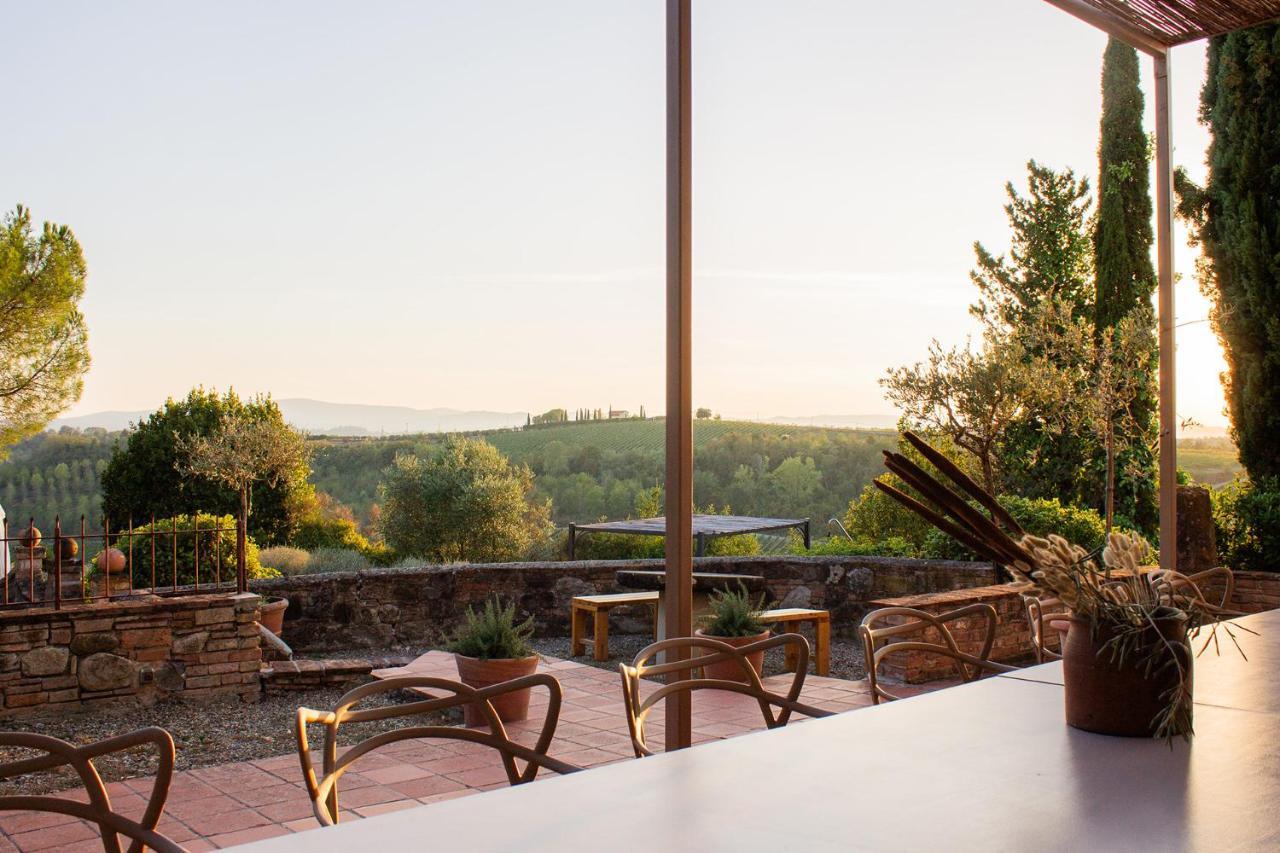 Villa Tre Colli - In The Heart Of Tuscany Чертальдо Экстерьер фото